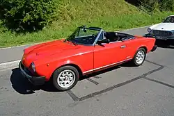 Pininfarina Spidereuropa (1982–1985) mit den Stoßstangen für den amerikanischen Markt