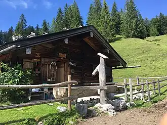 Scheuerlkaser auf der Sellarnalm