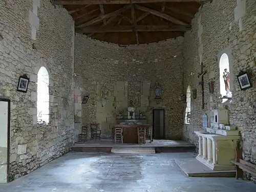 Kirchenschiff von Saint-Symphorien