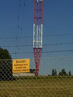 Mastfuß des Nordmastes