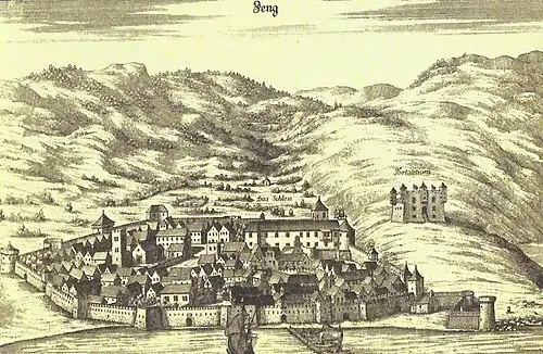 Senj im 17. Jahrhundert