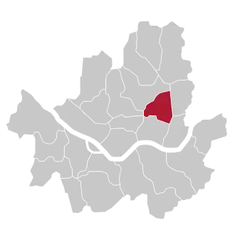 Lage von Dongdaemun in Seoul