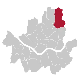 Lage von Nowon in Seoul