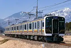 Triebzug der Baureihe E131 bei Imaichi