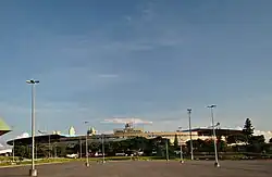 Außenansicht des Stadions