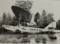 Schawrow Sch-2 als Sanitätsflugzeug