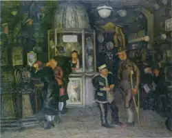 Vor dem Theater, 1922