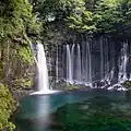 Shiraito-Wasserfall in Fujinomiya