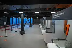 Neue Ankunftshalle (2021)