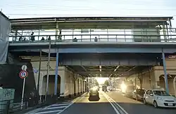 Straßenunterführung