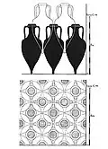 Schema der Stapelung der griechisch-italischen Amphoren