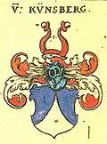 Wappen derer von Künsberg in Siebmachers Wappenbuch