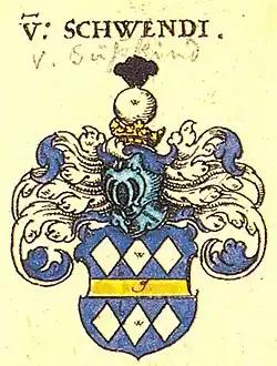 Wappen der Familie nach Siebmachers Wappenbuch
