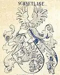 Wappen Schnetlage bei Siebmacher, 1872