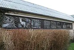 Glasfenster der Ostdeutschen Patenhalle Fahrdorf (1965)