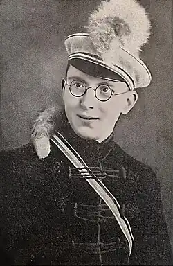 Siegbert Stehmann als Fuxmajor (1928)