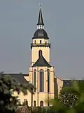 Abteikirche aus Ost