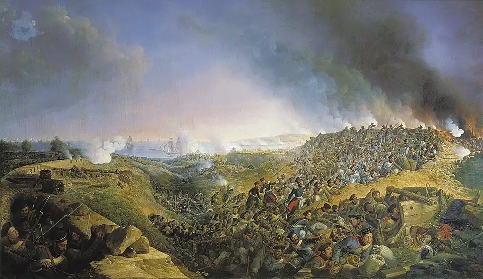 Die Belagerung von Warna 1836