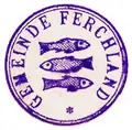 Altes Siegel der Gemeinde Ferchland von 1927