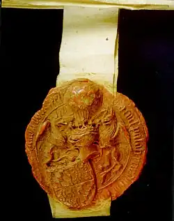 Siegel Johanns III. von Straubing-Holland (1422)