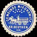 Altes Siegel von Miechowitz
