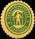 Siegelmarke des Gemeindevorstands von Stadtsulza