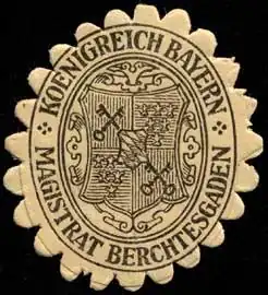 Zwischen 1850 u. 1918 genutzte Siegelmarke