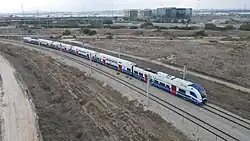 6-Teiliger Desiro HC unterwegs in Israel