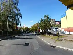 Nonnendamm vom Nikolaus-Groß-Weg nach Westen