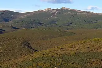 Sierra de la Culebra mit Peña Mira