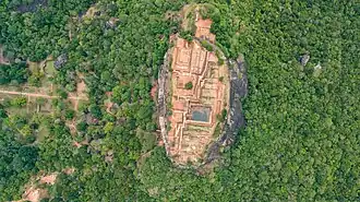 Sigiriya (Luftbild)