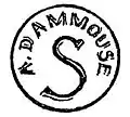 Porzellanmarke A. Dammouse, Sèvres.