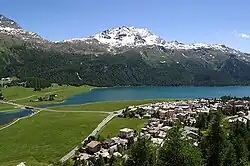 Silvaplanersee und Piz Corvatsch