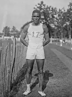 Silvio Cator – ausgeschieden als Neunter mit 5,93 m