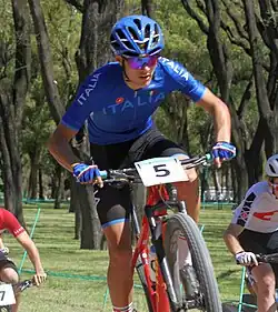 Simone Avondetto bei den Olympischen Jugendspielen 2018