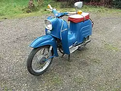 KR 51 von Februar 1964, unrestauriertes Original. Mit Sitzbankbezug als Zubehör.