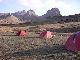Das Massiv des Jbel Sirwa ist vulkanischen Ursprungs