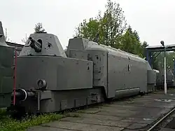 Panzertriebwagen Nr. 16 in Chabówka n. Rabka-Zdrój (Polen)