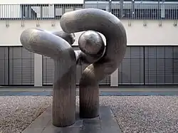 Innenhof des Justizzentrums, (1973) Heidelberg