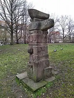 Wegweiser des Friedens in Hannover-Linden