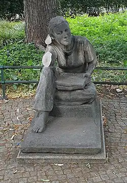 Lesendes Mädchen, Zustand 2022