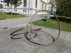 Skulptur Nr. 22, (2000) Von Jean Mauboulès (* 1943) Kunstmuseum Solothurn