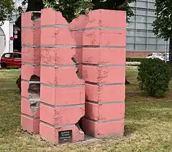 Skulpturengruppe von Ljubomir Levacic im Carl-Szokoll-Park