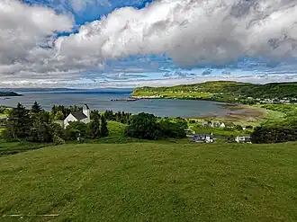 Uig und Uig Bay mit Fähranleger