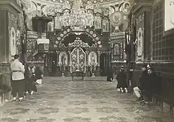 Wandmalereien in der Mariä-Entschlafens-Kirche in Slawsko