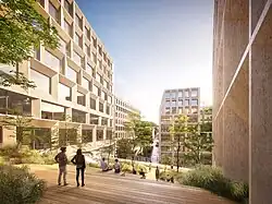 Smíchov City, Visualisierung 9 – Bürocampus