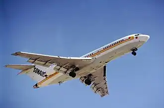 Boeing 727-100 der Sonair