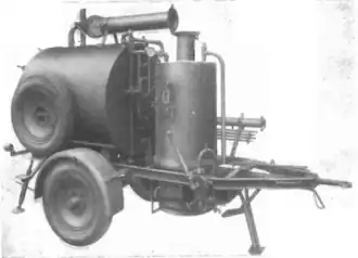 Der Sonderanhänger 11 von rechts.