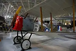 Die erhaltene Sopwith Snipe E6938 at im Canada Aviation and Space Museum in Ottawa