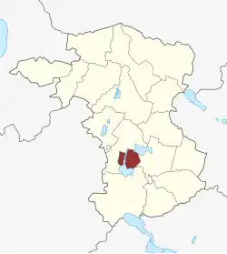 Lage des Sorø Sogn in der Sorø Kommune